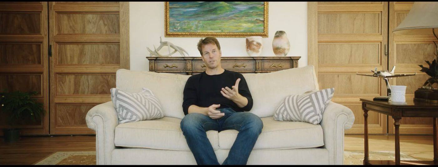 Monty Moran at home, from Connected
